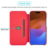 Lc.Imeeke iPhone 15 Pro Max Cover Retro Rød