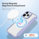Dux Ducis iPhone 15 Pro Max Cover Skin X Pro Series MagSafe Lilla