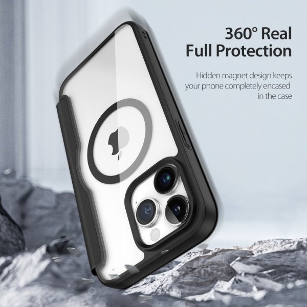 Dux Ducis iPhone 15 Pro Max Cover Skin X Pro Series MagSafe Sort