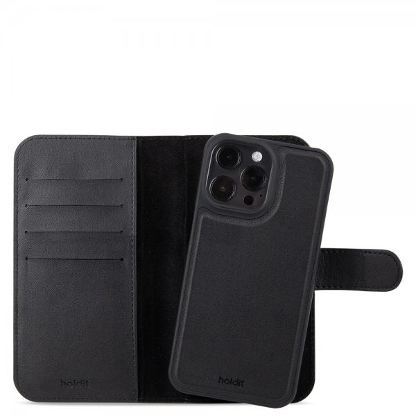 Holdit iPhone 15 Pro Max Pung Etui Magnet Plus Sort