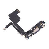 iPhone 15 Pro Max Opladerstik med Flexkabel - Blå