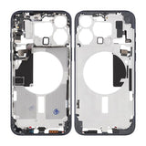 iPhone 15 Pro Max Mellemramme med smådele OEM - Titanblå