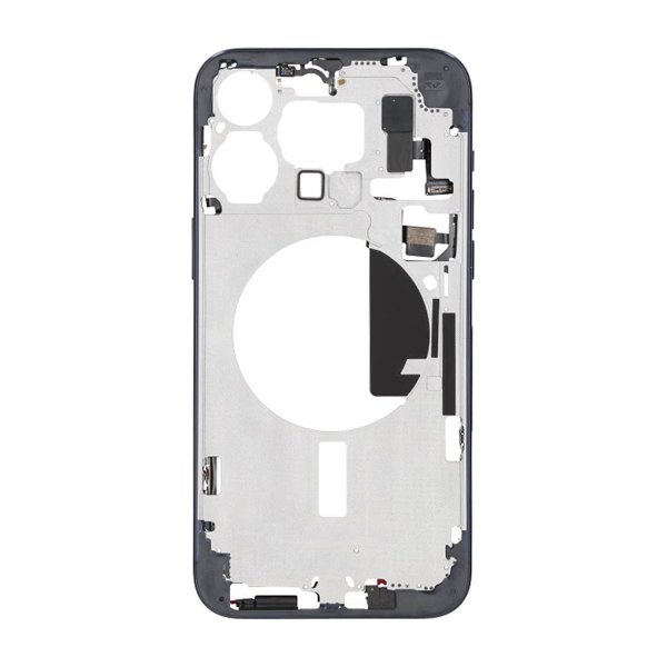 iPhone 15 Pro Max Mellemramme med smådele OEM - Titanblå