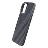 iPhone 15 Pro Max Cover Kulstofmønster Sort