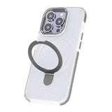iPhone 15 Pro Max Cover MagSafe Udklappeligt med Støtteben Grå