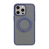 iPhone 15 Pro Max Cover Roterbart MagSafe Stativ Blå