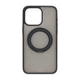 iPhone 15 Pro Max Cover Roterbart MagSafe Stativ Sort