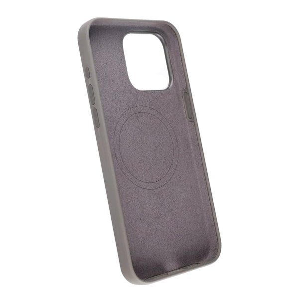 Rvelon iPhone 15 Pro Max Cover Silikone MagSafe Grå