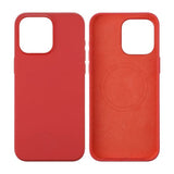 Rvelon iPhone 15 Pro Max Cover Silikone MagSafe Rød