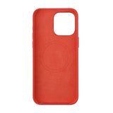 Rvelon iPhone 15 Pro Max Cover Silikone MagSafe Rød