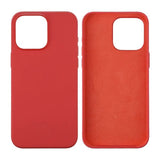 Rvelon iPhone 15 Pro Max Cover Silikone Rød