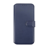 Rvelon iPhone 15 Pro Max Cover Ægte Læder Blå
