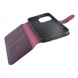 Rvelon iPhone 15 Pro Max Cover Ægte Læder Lilla