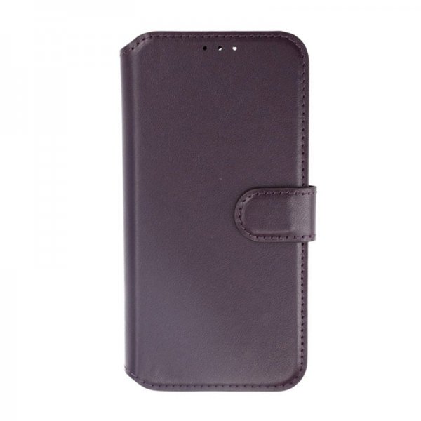 Rvelon iPhone 15 Pro Max Cover Ægte Læder Lilla
