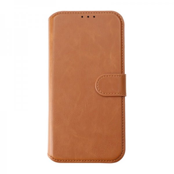 Rvelon iPhone 15 Pro Max Etui Magnetisk Aftageligt Cover Brun