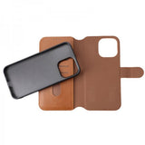 Rvelon iPhone 15 Pro Max Etui Magnetisk Aftageligt Cover Brun