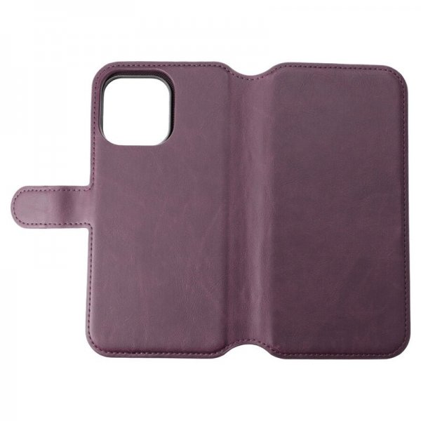 Rvelon iPhone 15 Pro Max Cover Magnetisk Aftageligt Skal Lilla