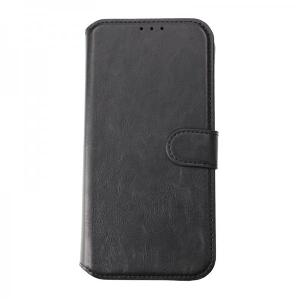 Rvelon iPhone 15 Pro Max Cover Magnetisk Aftageligt Cover Sort
