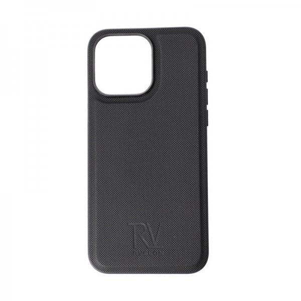 Rvelon iPhone 15 Pro Max Cover Magnetisk Aftageligt Cover Sort
