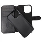 Rvelon iPhone 15 Pro Max Cover Magnetisk Aftageligt Cover Sort
