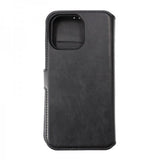 Rvelon iPhone 15 Pro Max Cover Magnetisk Aftageligt Cover Sort