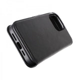 Rvelon iPhone 15 Pro Max Cover Magnetisk Aftageligt Cover Sort