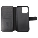 Rvelon iPhone 15 Pro Max Cover Magnetisk Aftageligt Cover Sort