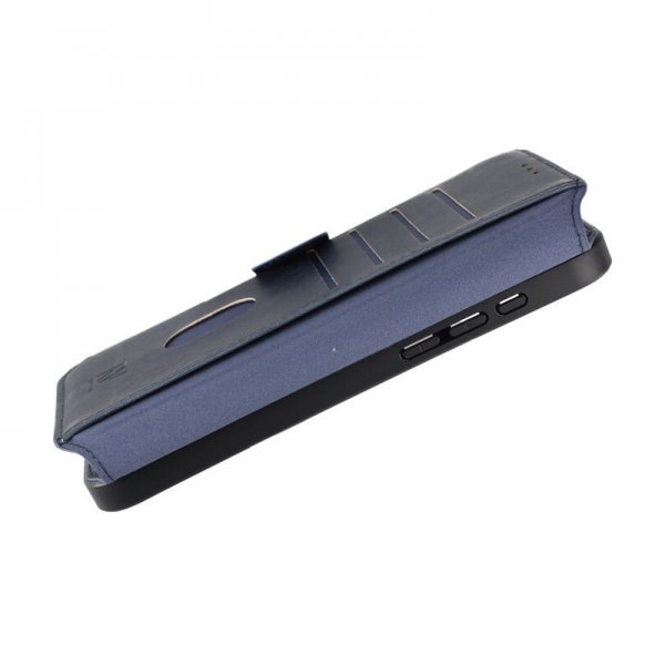 Rvelon iPhone 15 Pro Max Cover 4 Kortrum MagSafe Blå