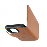 Rvelon iPhone 15 Pro Max Etui 4 Kortlommer MagSafe Brun