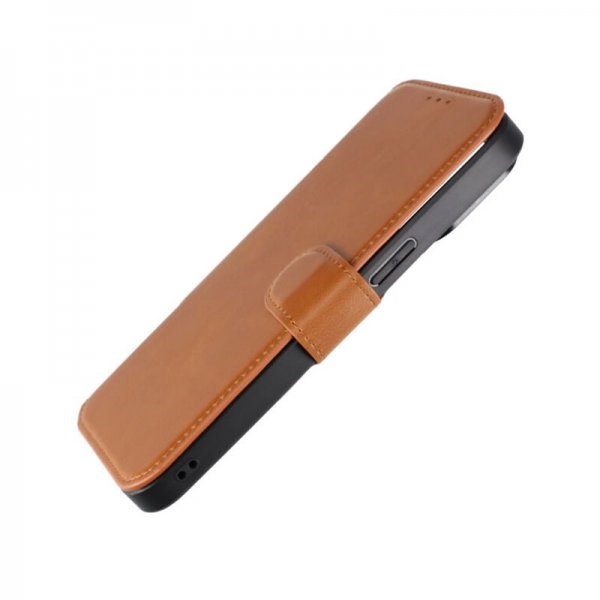 Rvelon iPhone 15 Pro Max Etui 4 Kortlommer MagSafe Brun