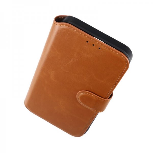 Rvelon iPhone 15 Pro Max Etui 4 Kortlommer MagSafe Brun