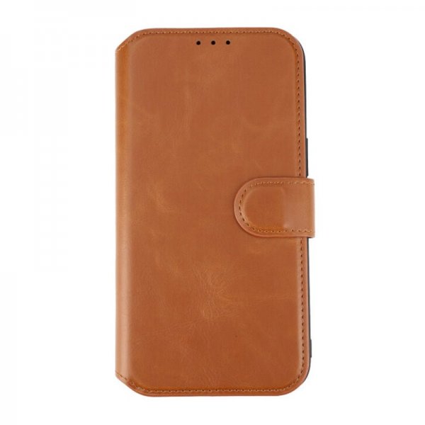 Rvelon iPhone 15 Pro Max Etui 4 Kortlommer MagSafe Brun