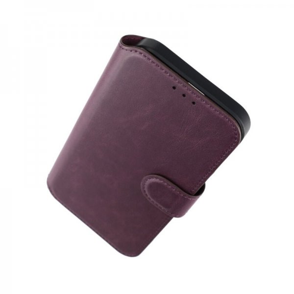 Rvelon iPhone 15 Pro Max Etui 4 Kortlommer MagSafe Lilla