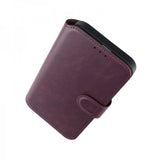 Rvelon iPhone 15 Pro Max Etui 4 Kortlommer MagSafe Lilla