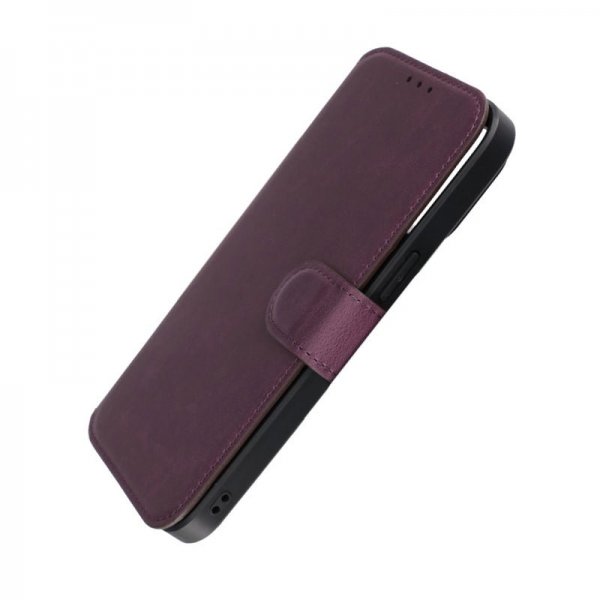 Rvelon iPhone 15 Pro Max Etui 4 Kortlommer MagSafe Lilla