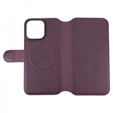 Rvelon iPhone 15 Pro Max Etui 4 Kortlommer MagSafe Lilla