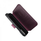 Rvelon iPhone 15 Pro Max Etui 4 Kortlommer MagSafe Lilla