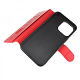 Rvelon iPhone 15 Pro Max Etui 4 Kortlommer MagSafe Rød