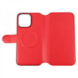 Rvelon iPhone 15 Pro Max Etui 4 Kortlommer MagSafe Rød
