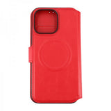 Rvelon iPhone 15 Pro Max Etui 4 Kortlommer MagSafe Rød