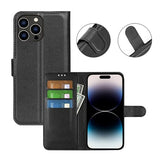 iPhone 15 Pro Max Cover med Stativ Sort