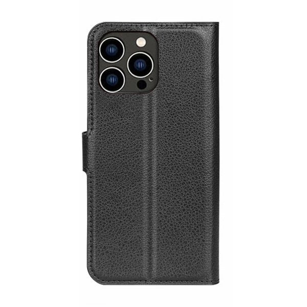 iPhone 15 Pro Max Cover med Stativ Sort