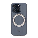 Rvelon iPhone 15 Pro Max Cover Roterbart MagSafe Stativ Grå
