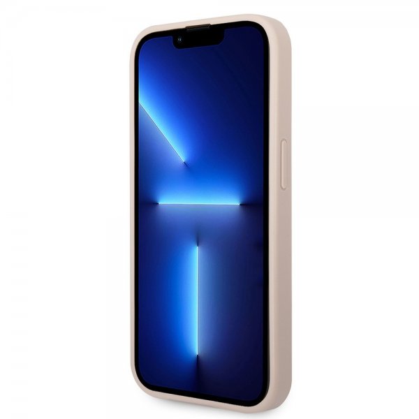 Guess iPhone 15 Pro Max Cover 4G Logo Rosa