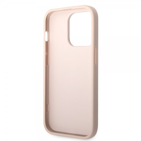 Guess iPhone 15 Pro Max Cover 4G Logo Rosa