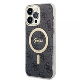 Guess iPhone 15 Pro Max Cover 4G Pattern MagSafe Sort
