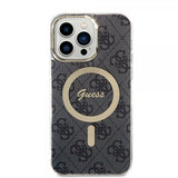 Guess iPhone 15 Pro Max Cover 4G Pattern MagSafe Sort