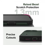Ringke iPhone 15 Pro Max Cover Alles MagSafe Mørkegrøn