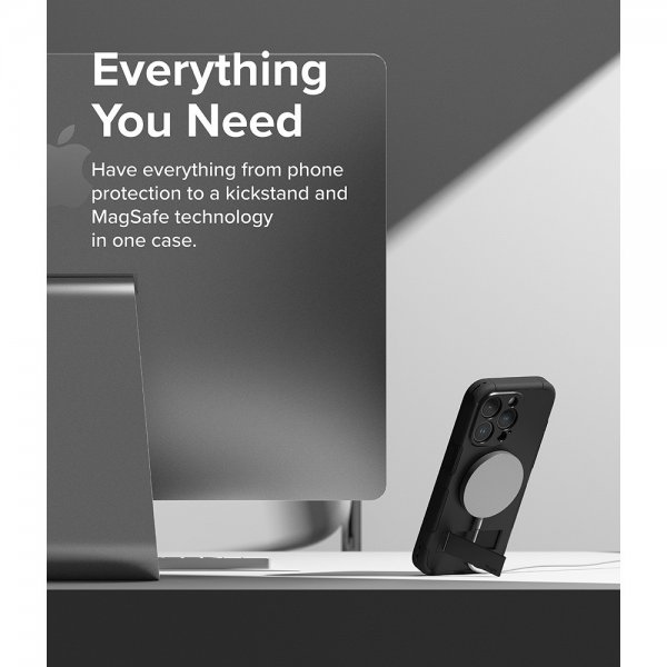Ringke iPhone 15 Pro Max Cover Alle MagSafe Sort