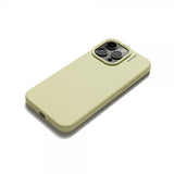 Nudient iPhone 15 Pro Max Cover Base Case Pale Yellow